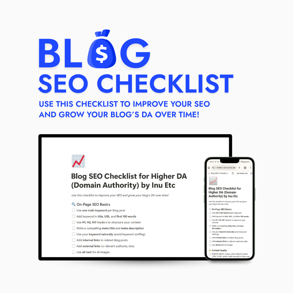 Ultimate Blog Sponsorship Success Bundle - Inu Etc (4)