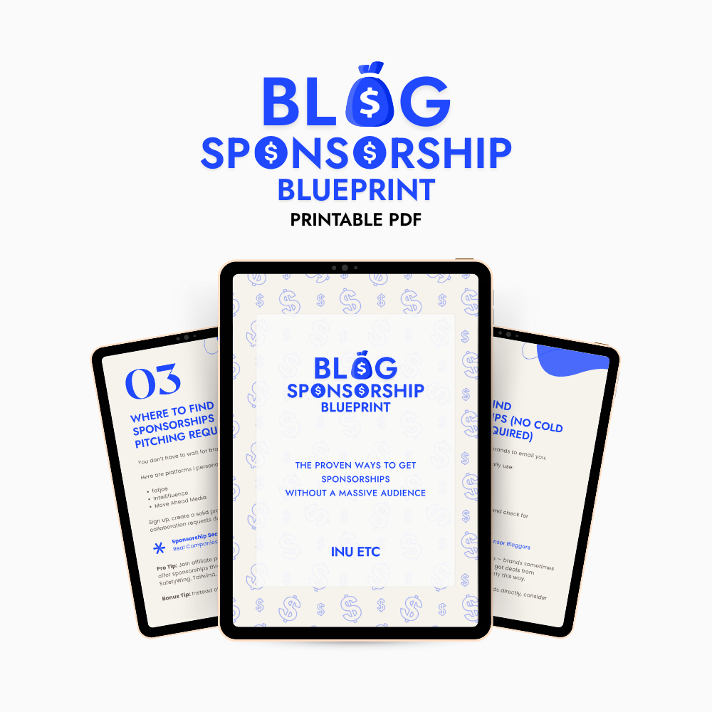 Ultimate Blog Sponsorship Success Bundle - Inu Etc (9)
